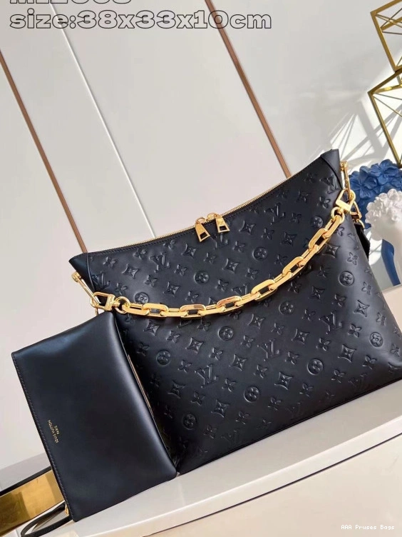 AAA Replica Ru VUITTON LOUIS HOBO COUSSIN MM 0823